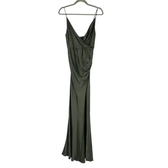 NWT Shona Joy La Lune Cross Draped Satin Maxi Dress in Forest is available  for purchase on au PAY Market - Imported Goods Online Store Co.Ltd. | au  PAY Market - Online